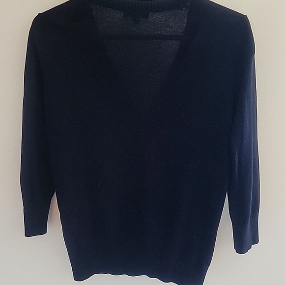 GAP Black Lightweight Women's Cardigan/ Sweater Button Up Size S - Picture 6 of 7